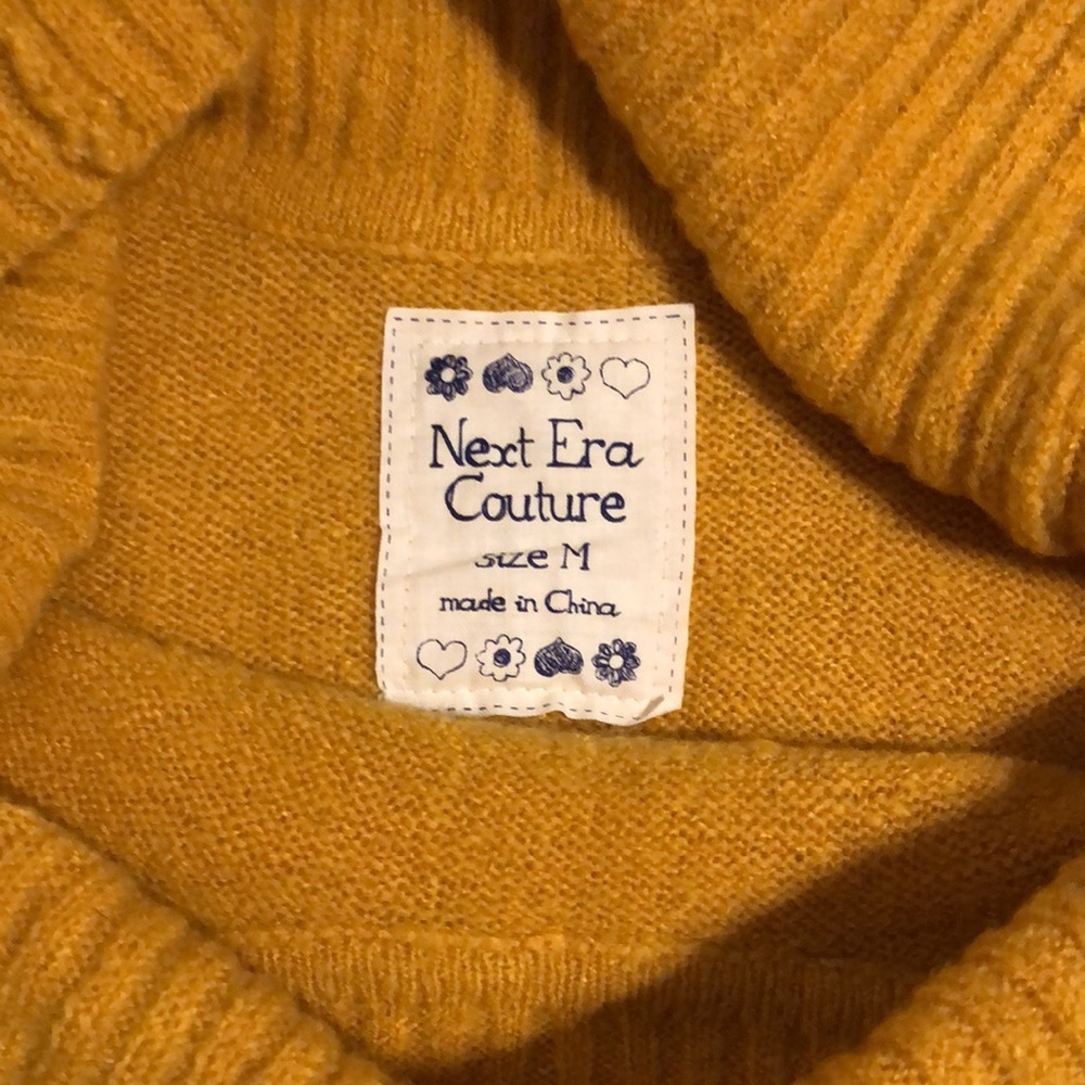 Next Era Couture Cowl Neck Sweater Sweater - Picture 3 of 5